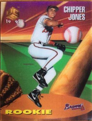 Chipper Jones #101 Baseball Cards 1995 Sportflix UC3