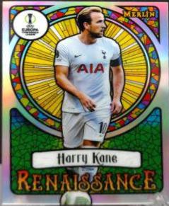 Harry Kane #R-6 Soccer Cards 2021 Topps Merlin Chrome UEFA Renaissance