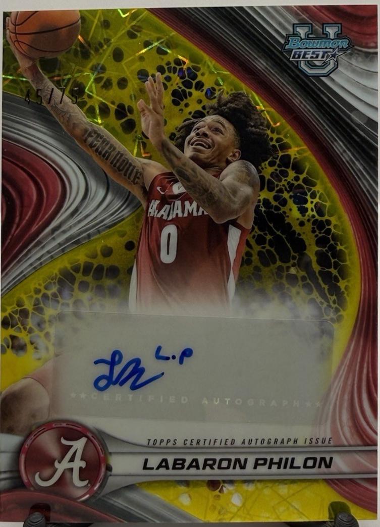 Labaron Philon [Yellow Lazer Refractor] #B24-LP