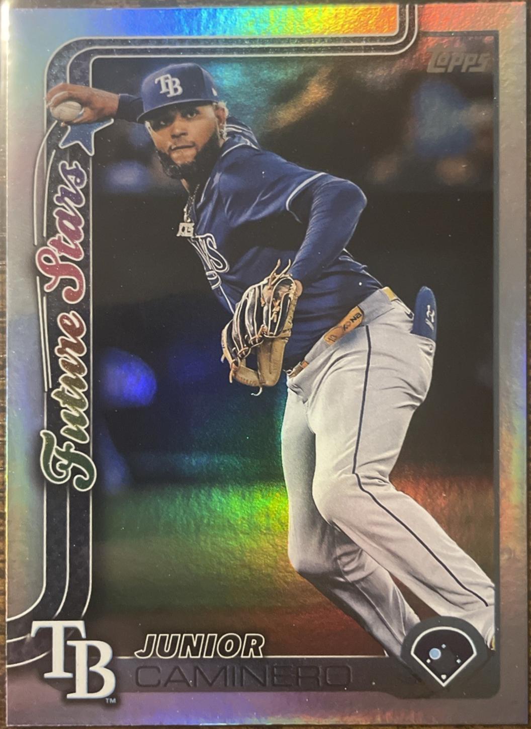 Junior Caminero [Rainbow Foil] #477
