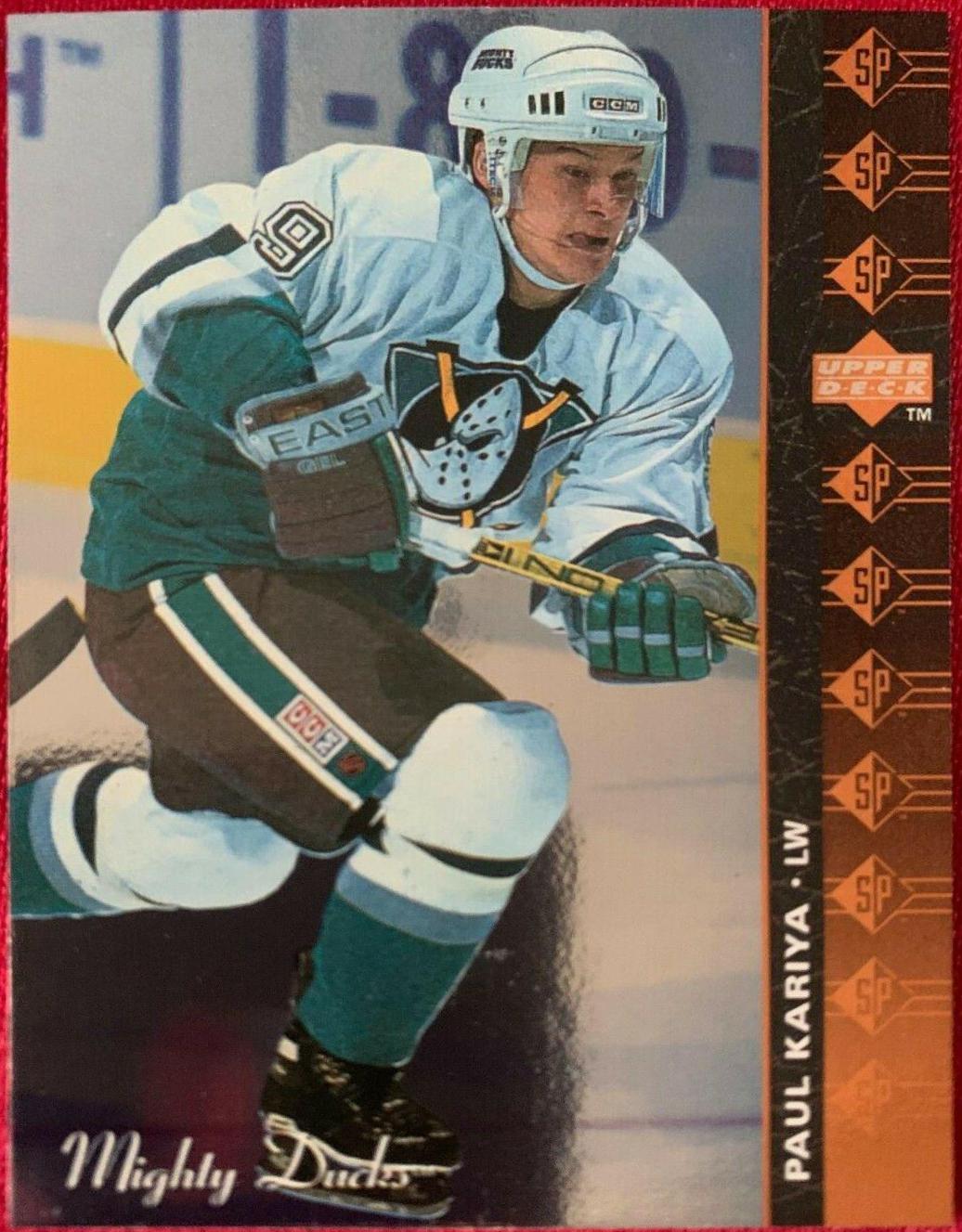 Paul Kariya #SP-91 Hockey Cards 1994 Upper Deck SP Insert