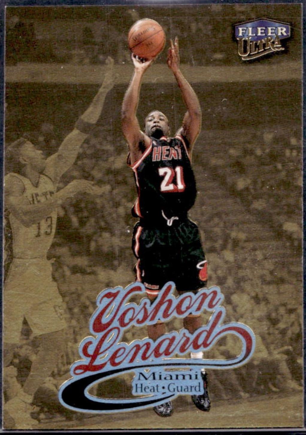 Voshon Lenard #73G 1998 Ultra Gold Medallion Basketball