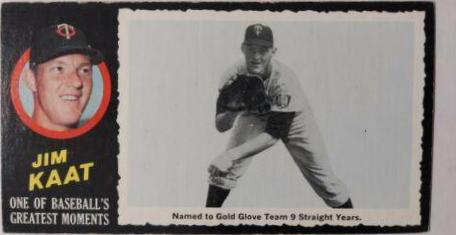 Jim Kaat #7 Baseball Cards 1971 Topps Greatest Moments