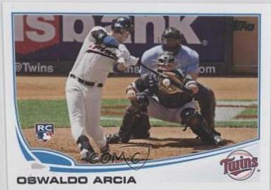 Oswaldo Arcia #US317 Baseball Cards 2013 Topps Update