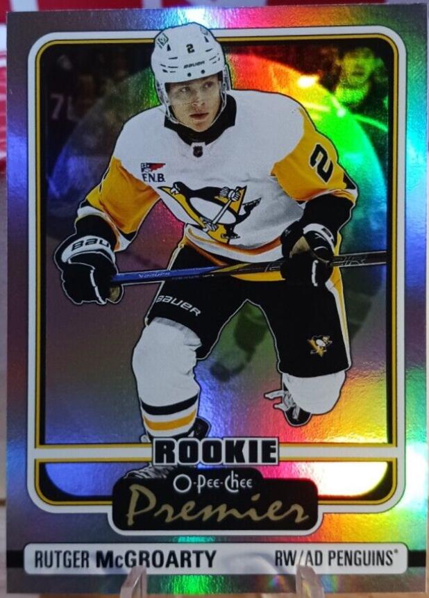 Rutger McGroarty #P-100 Hockey Cards 2024 O-Pee-Chee Premier