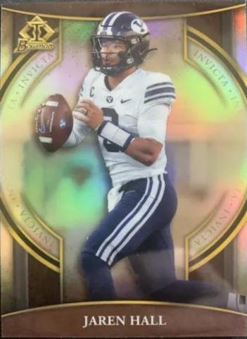 Jaren Hall #BI-14 Football Cards 2022 Bowman Chrome University Invicta