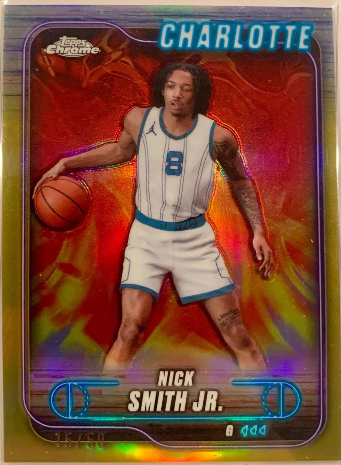 Nick Smith Jr. [Gold Refractor] #19