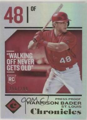 Harrison Bader [Press Proof] #43