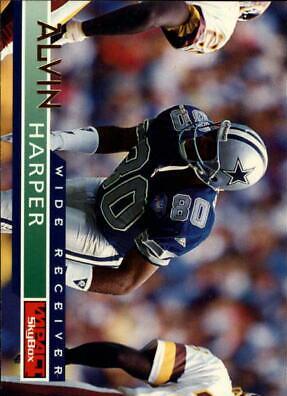 Alvin Harper #36 Football Cards 1995 Skybox Impact