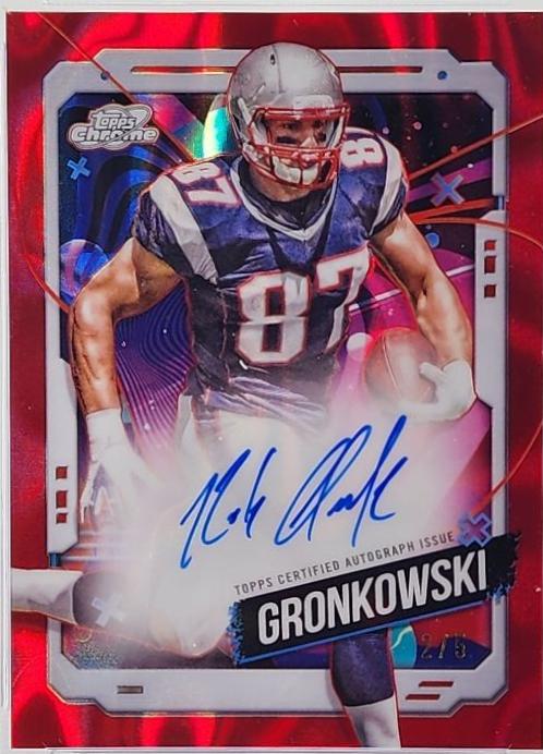 Rob Gronkowski [Red Flare Refractor] #CCA-RG