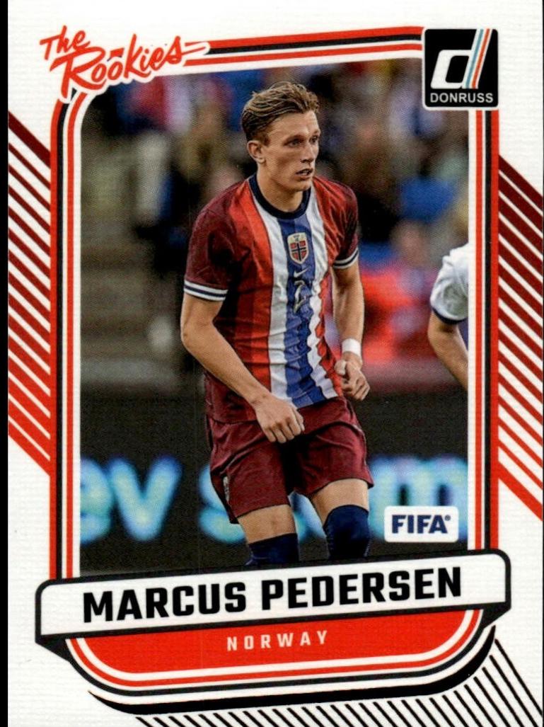 Marcus Pedersen #14 2024 Panini Donruss The Rookies Soccer