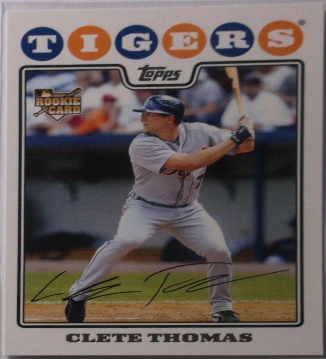 Clete Thomas #539 Baseball Cards 2008 Topps
