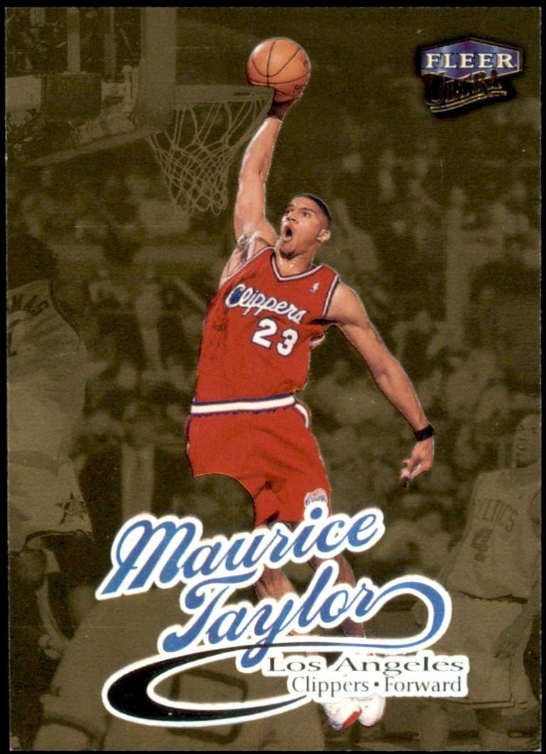 Maurice Taylor #87G 1998 Ultra Gold Medallion Basketball