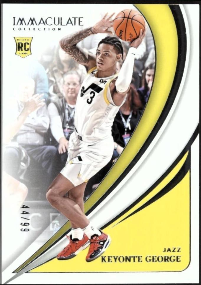 Keyonte George #73 Basketball Cards 2023 Panini Immaculate