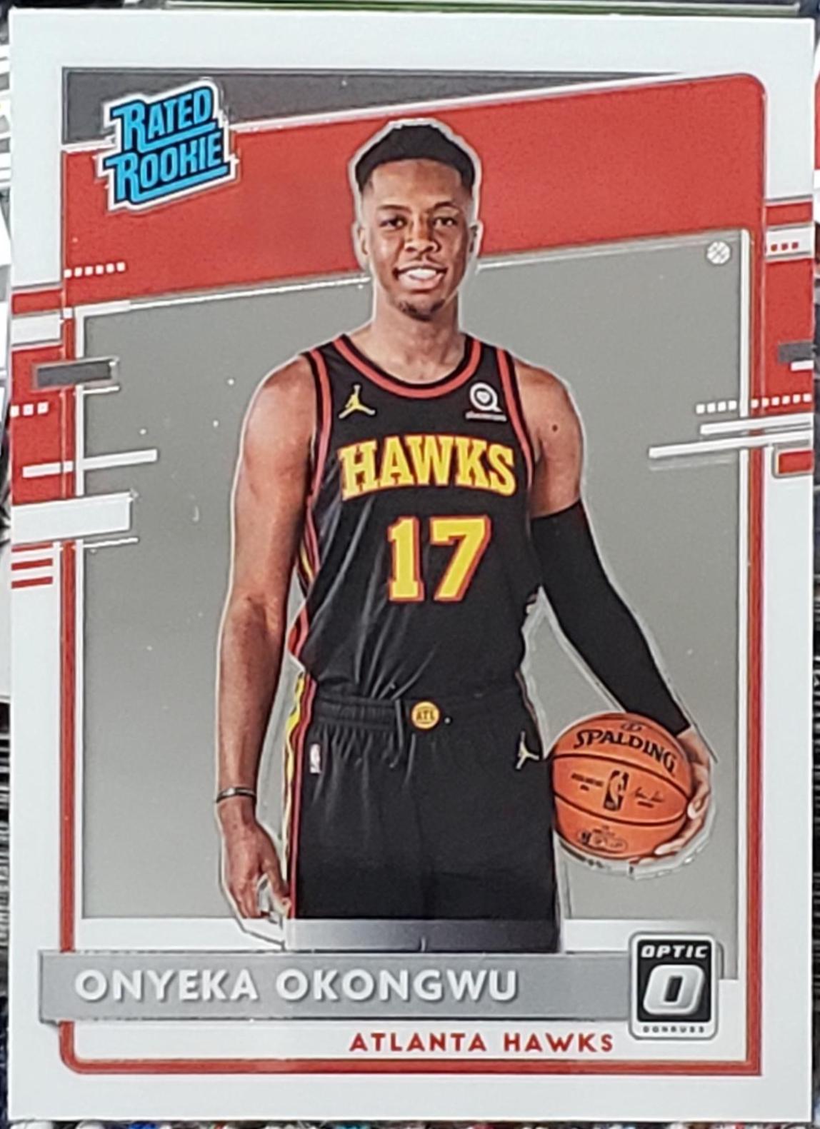 Onyeka Okongwu #156 Basketball Cards 2020 Panini Donruss Optic