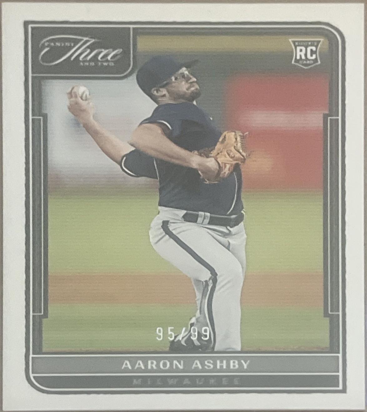 Aaron Ashby #140 2022 Panini Three and Two Baseball