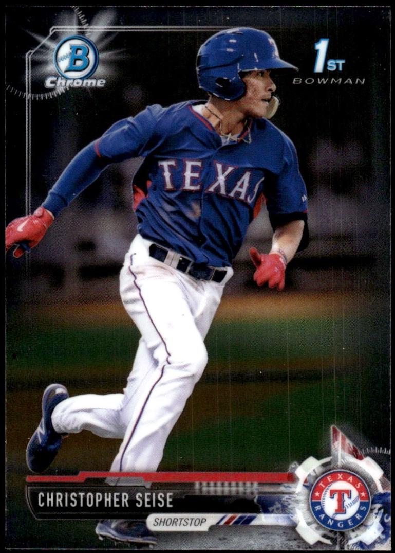 Christopher Seise #BDC74 2017 Bowman Draft Chrome Baseball