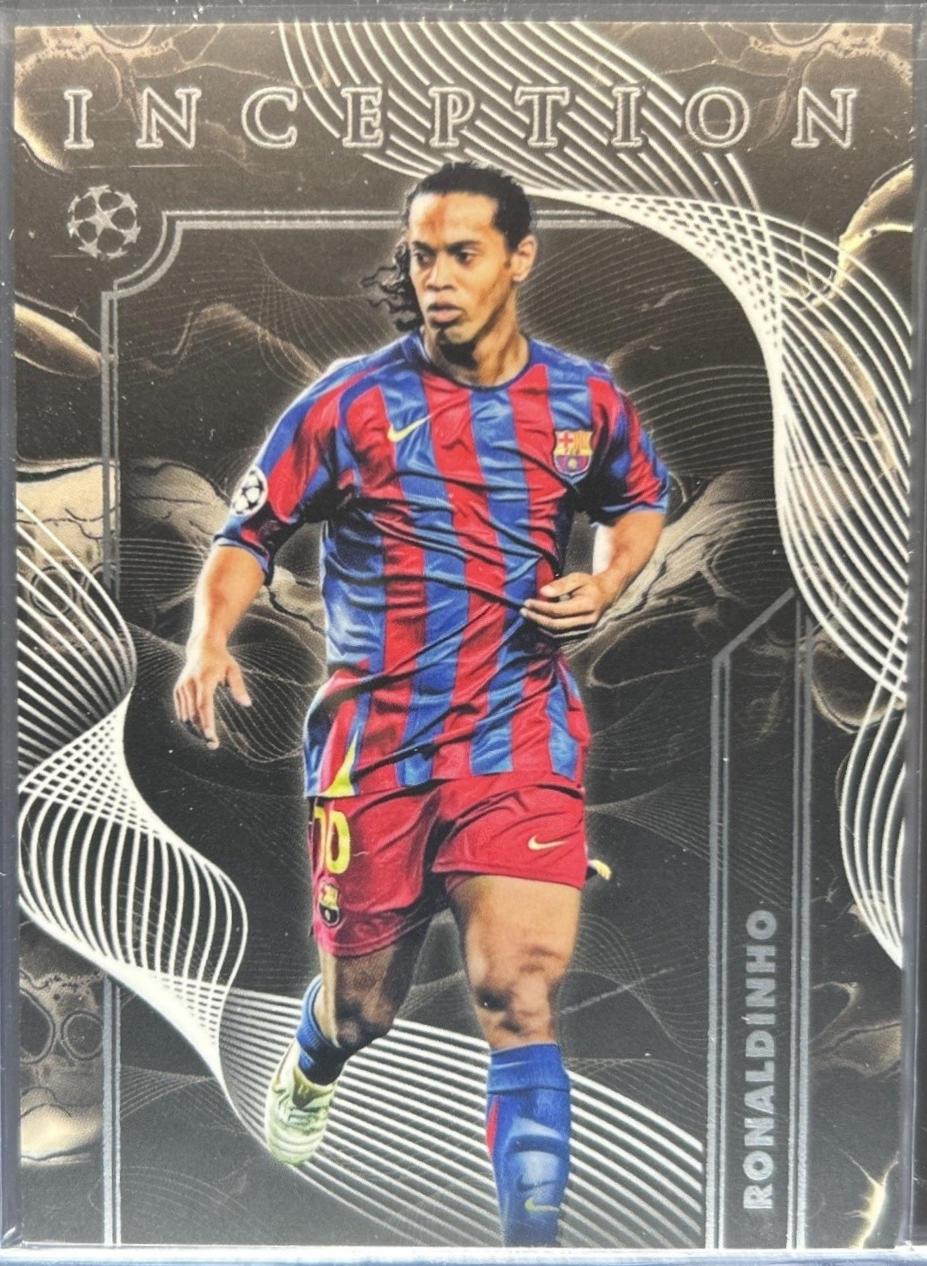 Ronaldinho #DF-15 2025 Topps Inception UEFA Dark Flow
