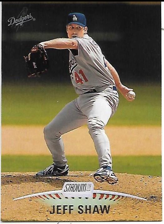 Jeff Shaw #36 Baseball Cards 1999 Stadium Club