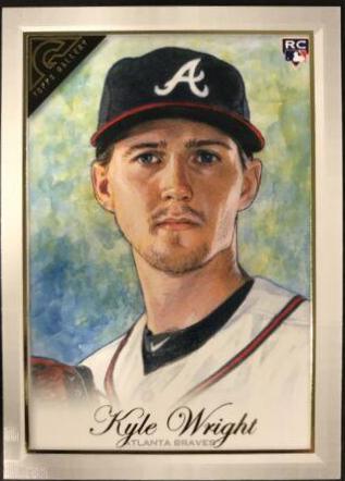 Kyle Wright #97 Baseball Cards 2019 Topps Gallery