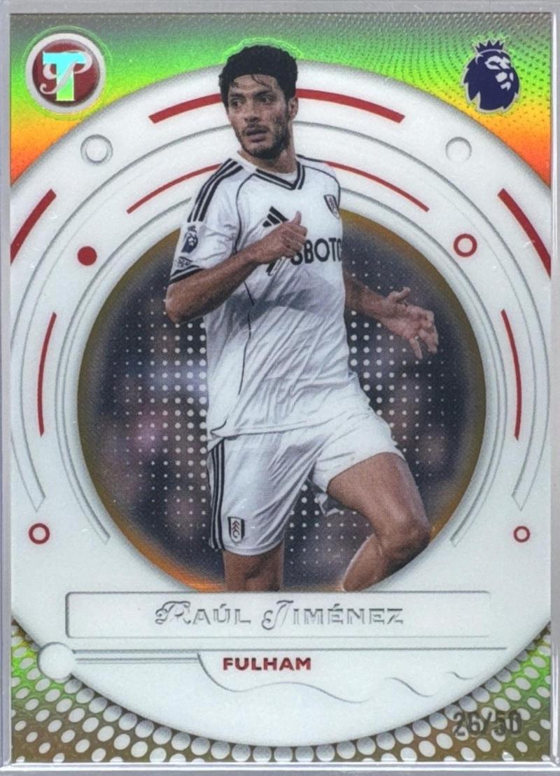Raul Jimenez #93 2025 Topps Pristine Premier League