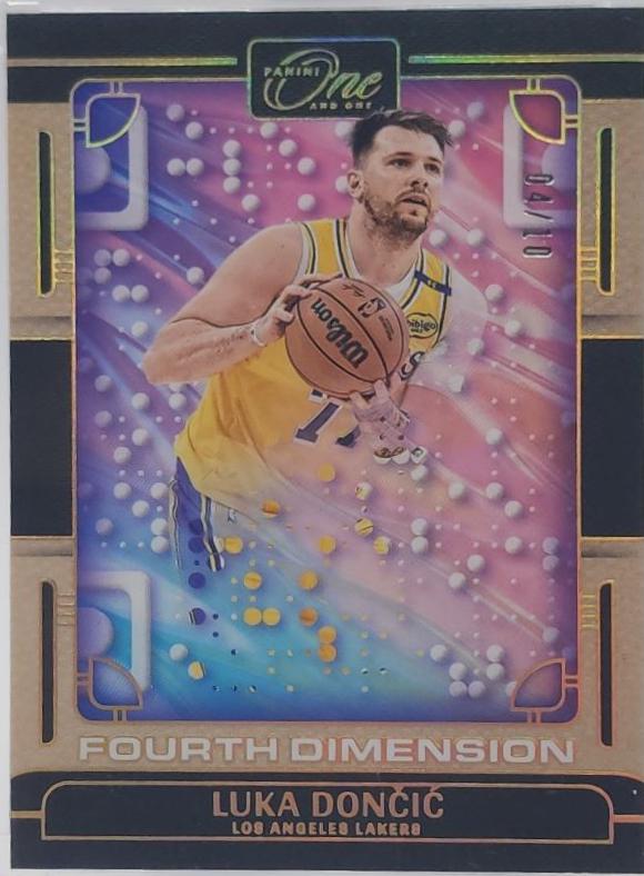 Luka Doncic #3 2024 Panini One And One Fourth Dimension Basketball