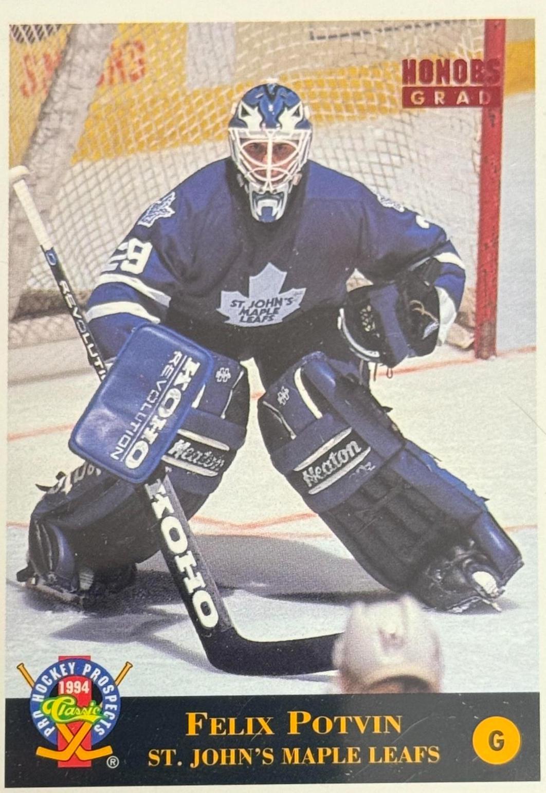 Felix Potvin #51 1994 Classic Pro Hockey Prospects