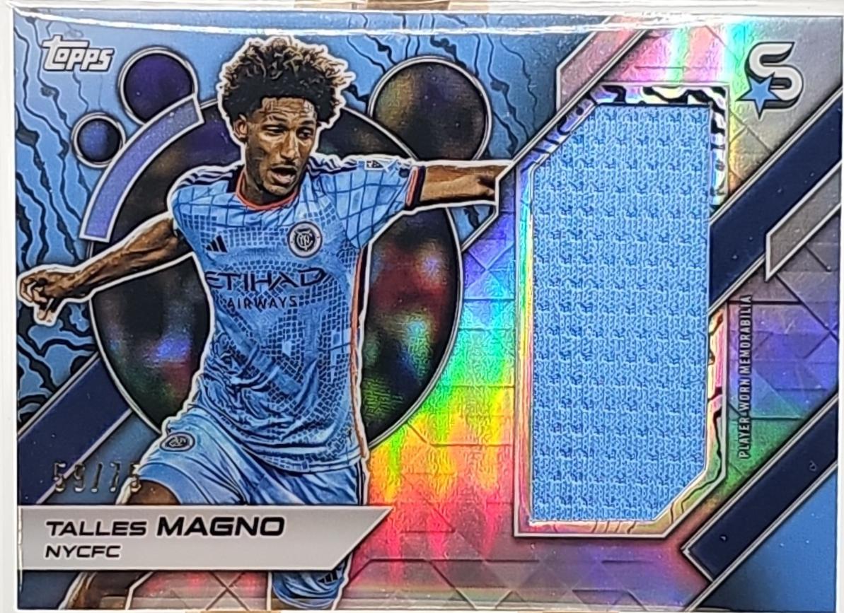 Talles Magno #SR-TM Soccer Cards 2024 Topps Superstars MLS Superstar Relic