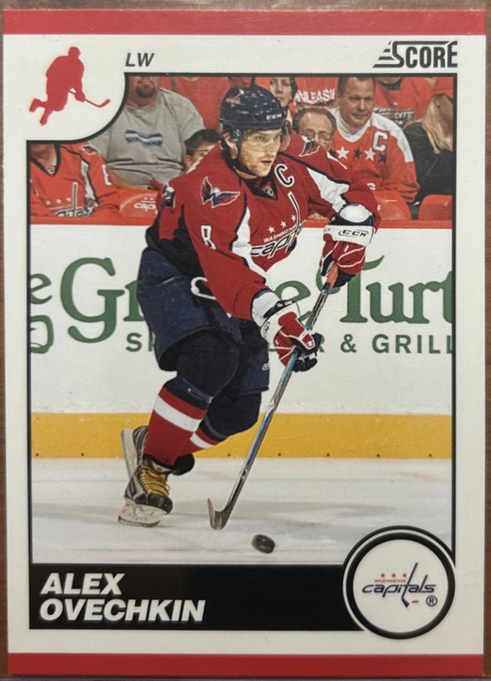 Alex Ovechkin #471 Hockey Cards 2010 Panini Score