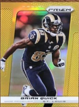Brian Quick [Gold Prizm] #196