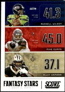 Alvin Kamara / Mike Evans / Russell Wilson