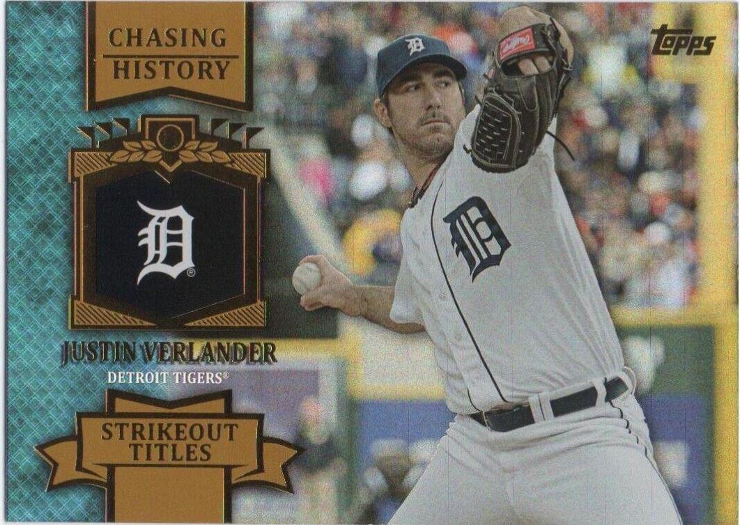 Justin Verlander [Holofoil Gold] #CH-88