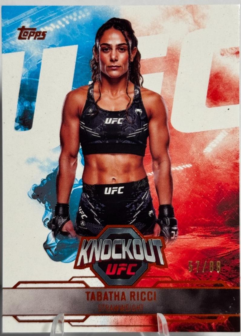 Tabatha Ricci [Orange] #20 Prices | 2025 Topps Knockout UFC | UFC Cards