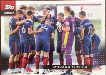 Chicago Fire FC #136 2021 Topps MLS
