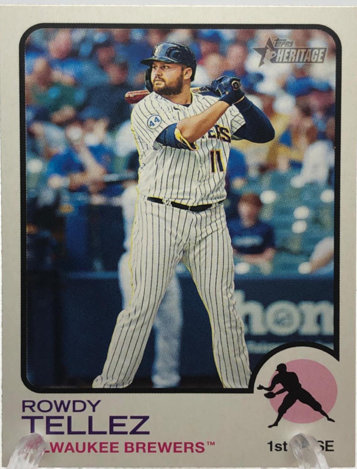 Rowdy Tellez #56 Baseball Cards 2022 Topps Heritage
