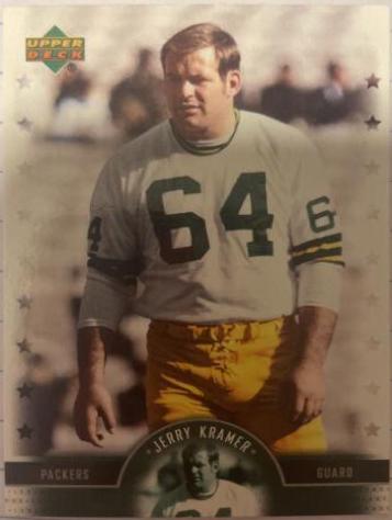 Jerry Kramer #31 Football Cards 2005 Upper Deck Legends