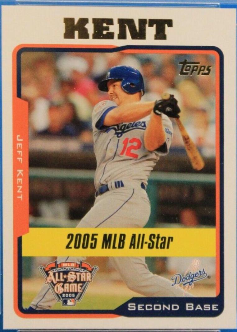 Jeff Kent #UH192 2005 Topps Updates & Highlights Baseball