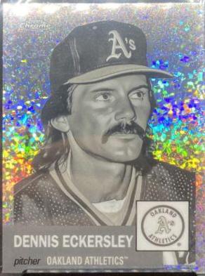 Dennis Eckersley [Black & White Mini-Diamond Refractor] #473