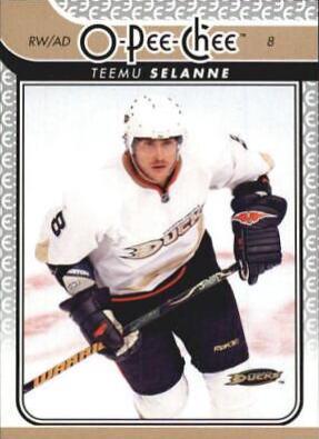 Teemu Selanne #152 2009-10 O-Pee-Chee Hockey