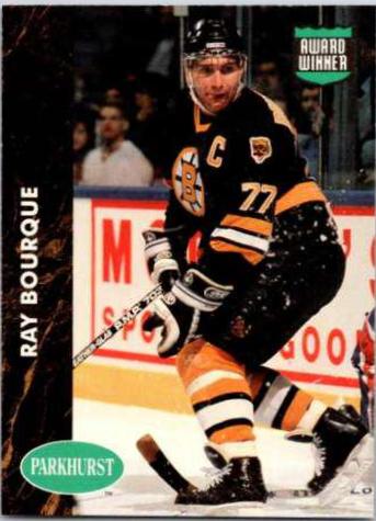 Ray Bourque #469 Hockey Cards 1991 Parkhurst