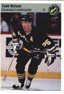 Todd Nelson #42 Hockey Cards 1993 Classic Pro Prospects