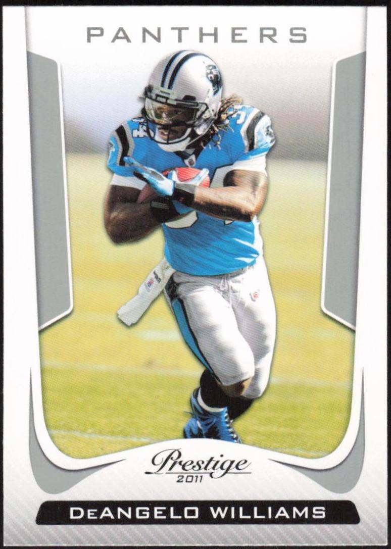 DeAngelo Williams #26 Football Cards 2011 Panini Prestige
