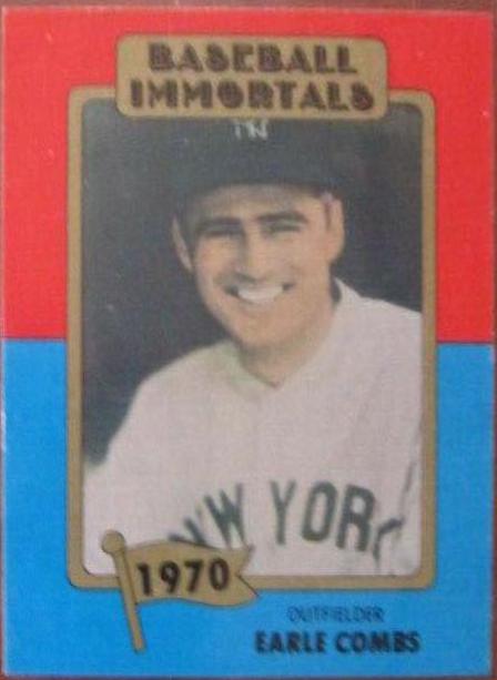 Earle Combs #116 Baseball Cards 1980 Baseball Immortals