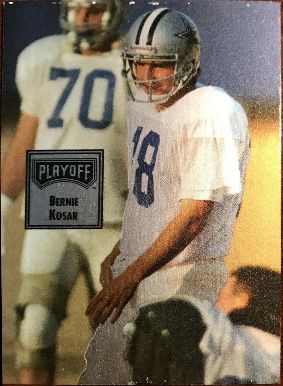Bernie Kosar #67 1993 Playoff Contenders Football