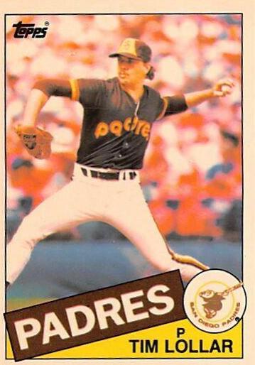 Tim Lollar #13 Baseball Cards 1985 Topps Tiffany