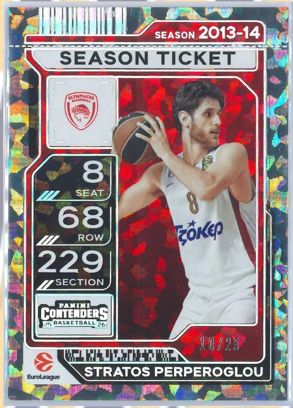 Stratos Perperoglou [Season Ticket] #68