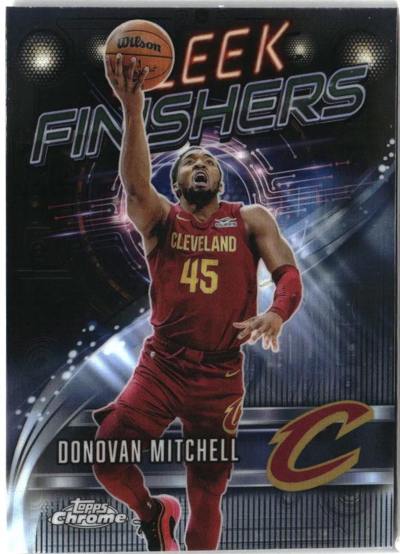 Donovan Mitchell #SF-7 Prices | 2025 Topps Chrome Sleek Finishers