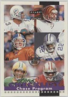 Dan Marino, Jeff Blake, John Elway, Emmitt Smith, Brett Favre, Jerry Rice