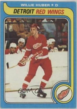 Willie Huber #17 Hockey Cards 1979 Topps