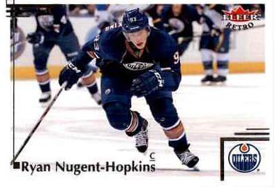 Ryan Nugent Hopkins #66 Hockey Cards 2012 Fleer Retro